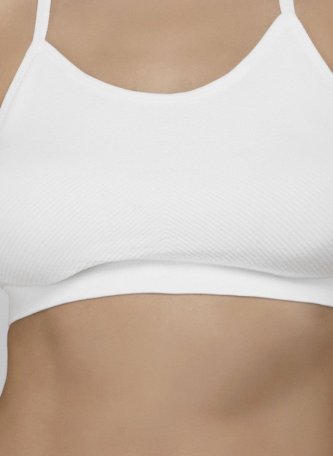 PRIZO Bralette Bra Full Coverage Lightly Padded - Image 4
